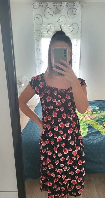 💃 Robe longue Miss Coquine – Taille unique