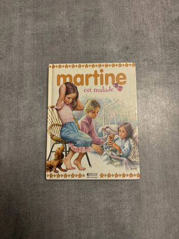 Livre Martine est malade