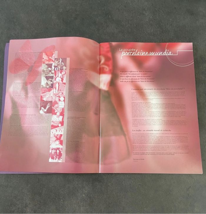 Catalogue Mundia rêve de porcelaine poupées de collection 1999 - photo numéro 2