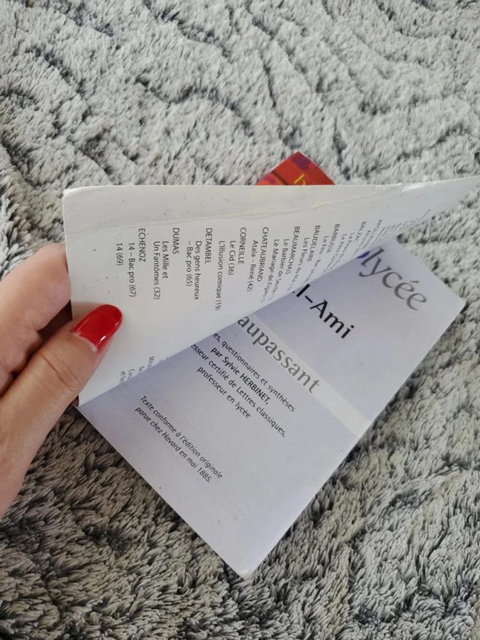 Livre Bel-Ami - Maupassant- Biblio Lycée - photo numéro 4