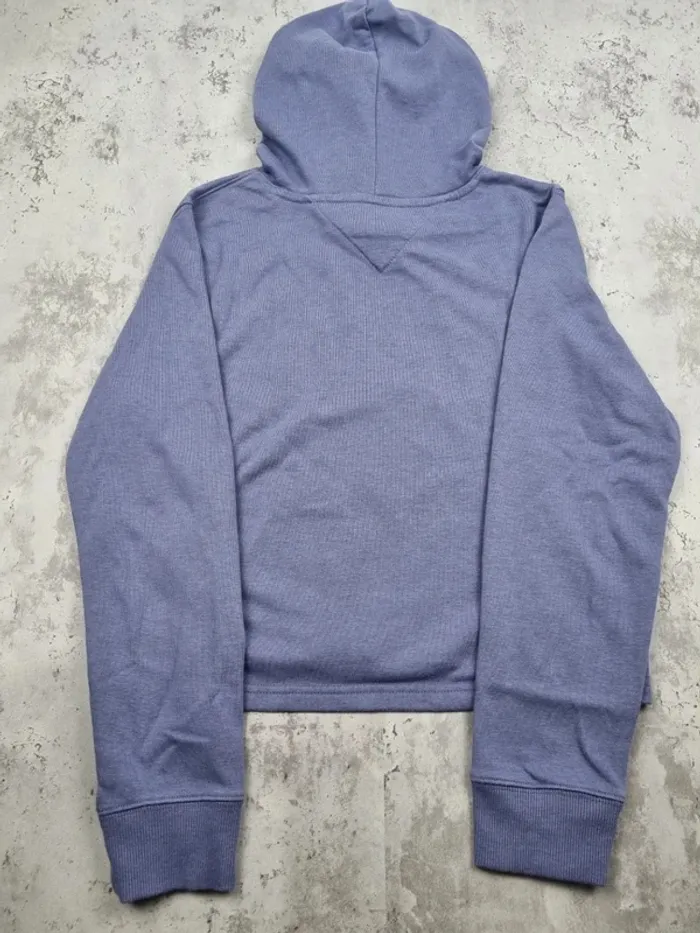 Sweat à capuche Tommy Jeans mauve S Femmes (mesures en photos) - photo numéro 4