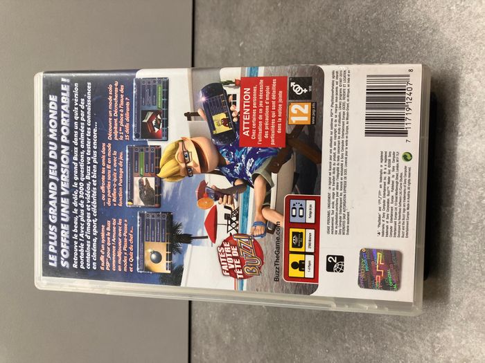Jeux Psp : Buzz Master Quizz (J2025450) - photo numéro 2
