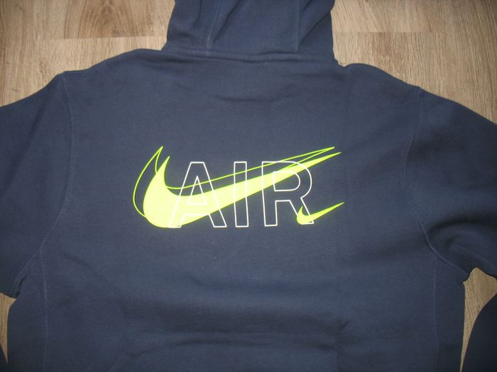 SWEAT SHIRT A CAPUCHE BLEU "NIKE" - TAILLE M - n°01 - photo numéro 4