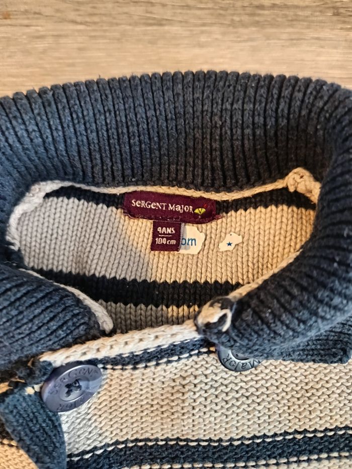 Gilet Sergent Major 4 ans garçon - photo numéro 3