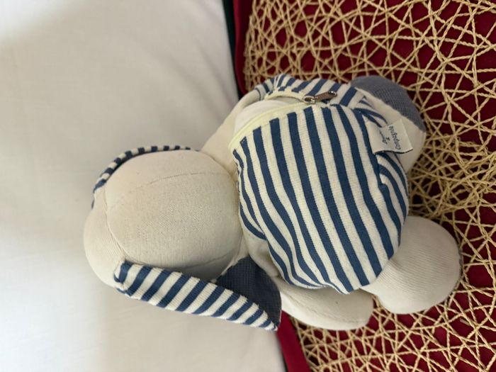 Doudou range pyjama chien rayé bleu DOUDOU ET COMPAGNIE - photo numéro 2