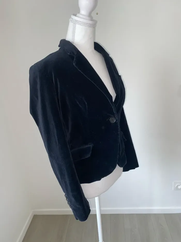 Blazer en velours taille 38/M - photo numéro 3
