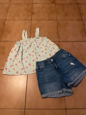 Ensemble 2 pièces fille 12 ans