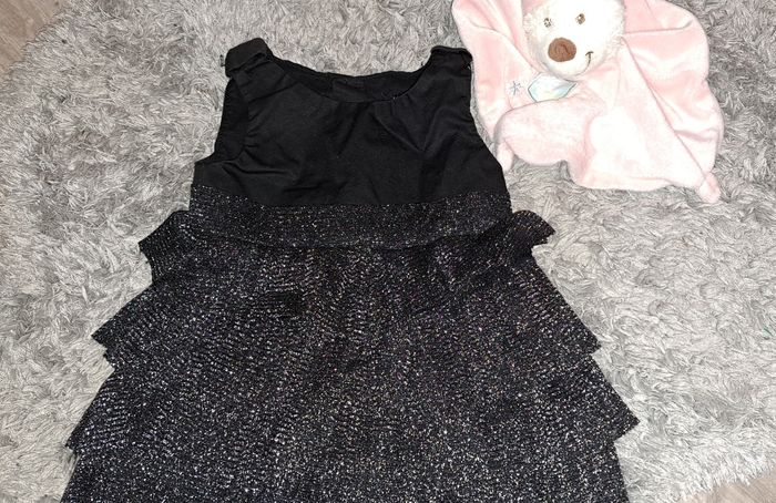 Robe Fille 3mois noir - photo numéro 2
