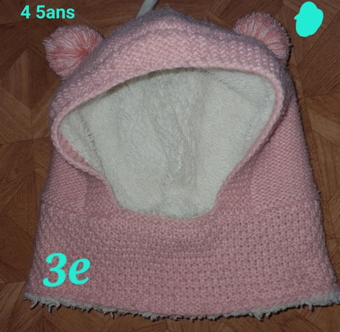 Bonnet ours 4.5ans