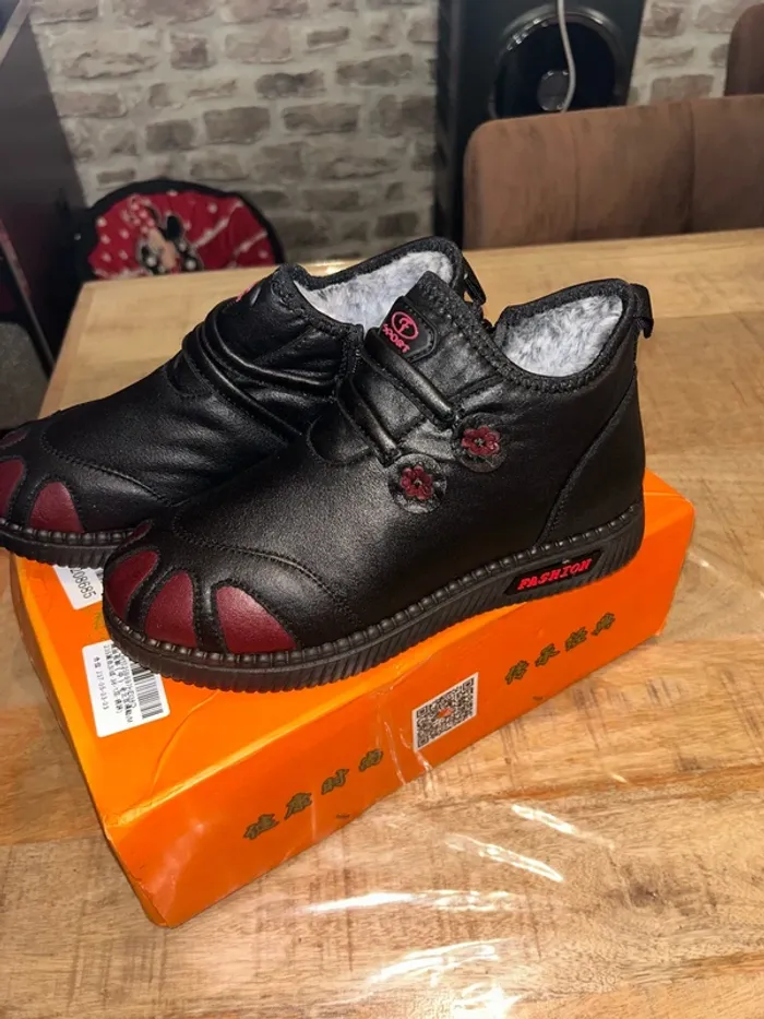 Bottines femme hiver