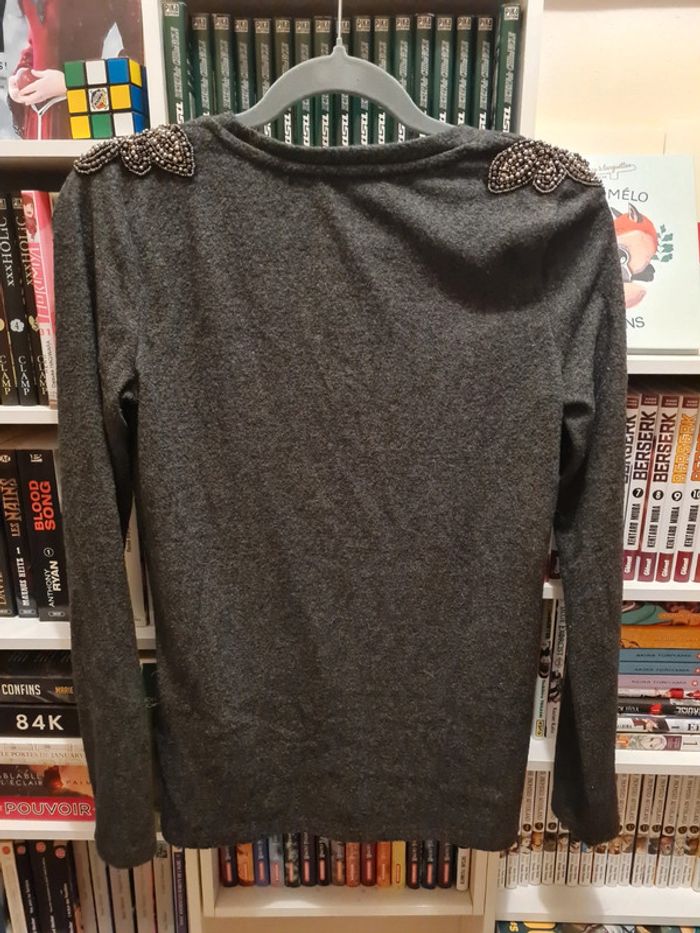 Pull gris Nafnaf - photo numéro 2
