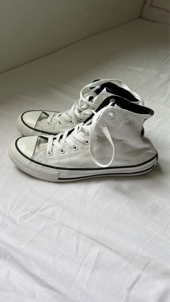 Baskets converse blanche taille 37
