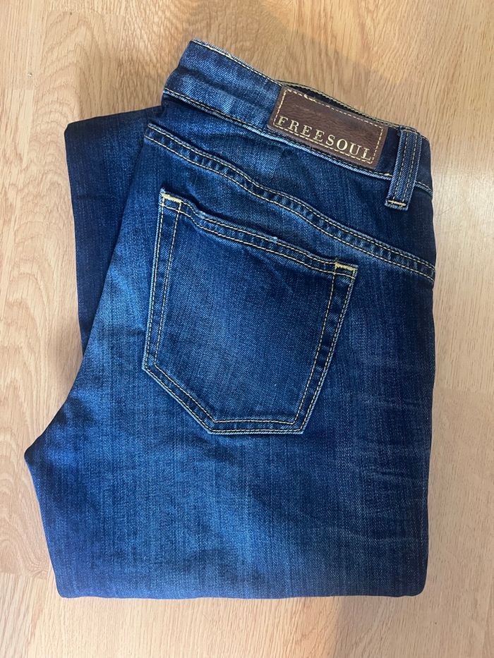 Jean Freesoul bleu foncé taille 28
