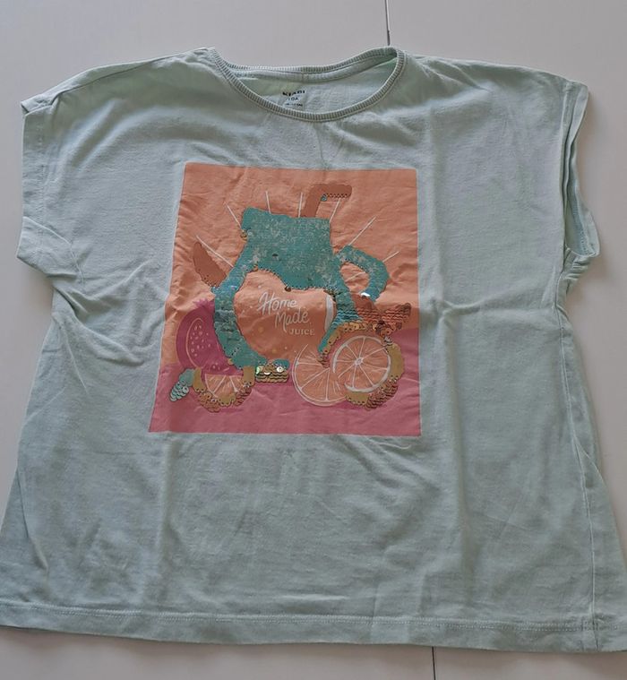 Lot de 5 tee-shirts manches courtes 10 ans - photo numéro 5