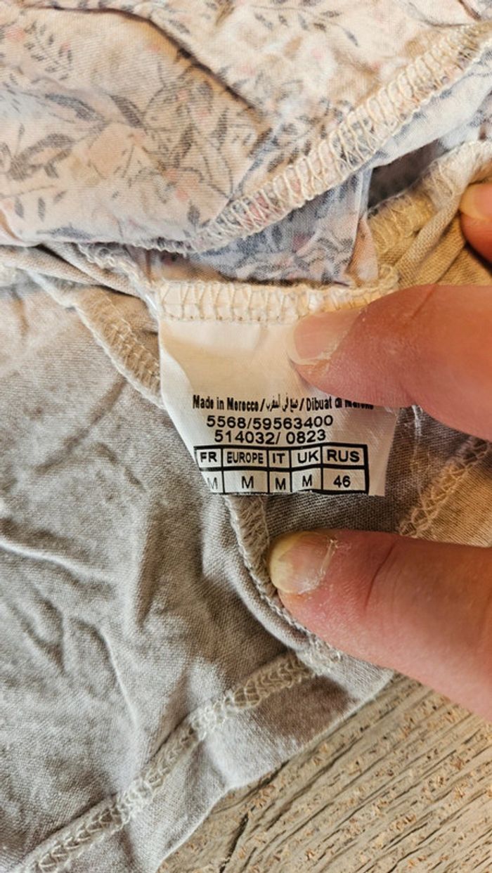 Blouse sans manches avec léger froufrou aux épaules, Camaïeu, taille M - photo numéro 5