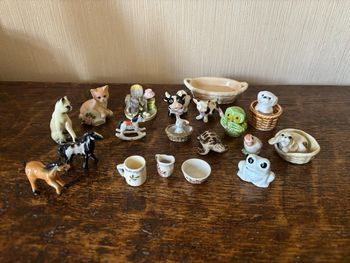 miniatures en céramique ou en résine : à l’unité, au choix
