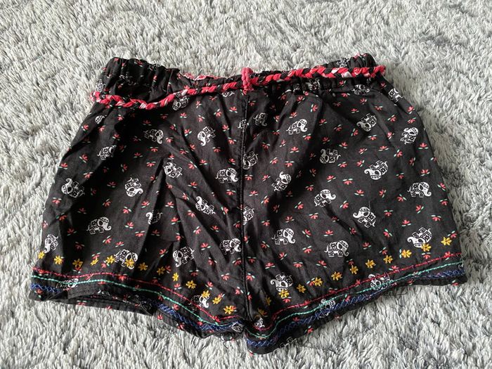 Short fluide Sergent Major motifs éléphants - 18 mois - photo numéro 5