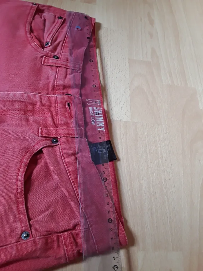 Jean's rouge skinny - photo numéro 2