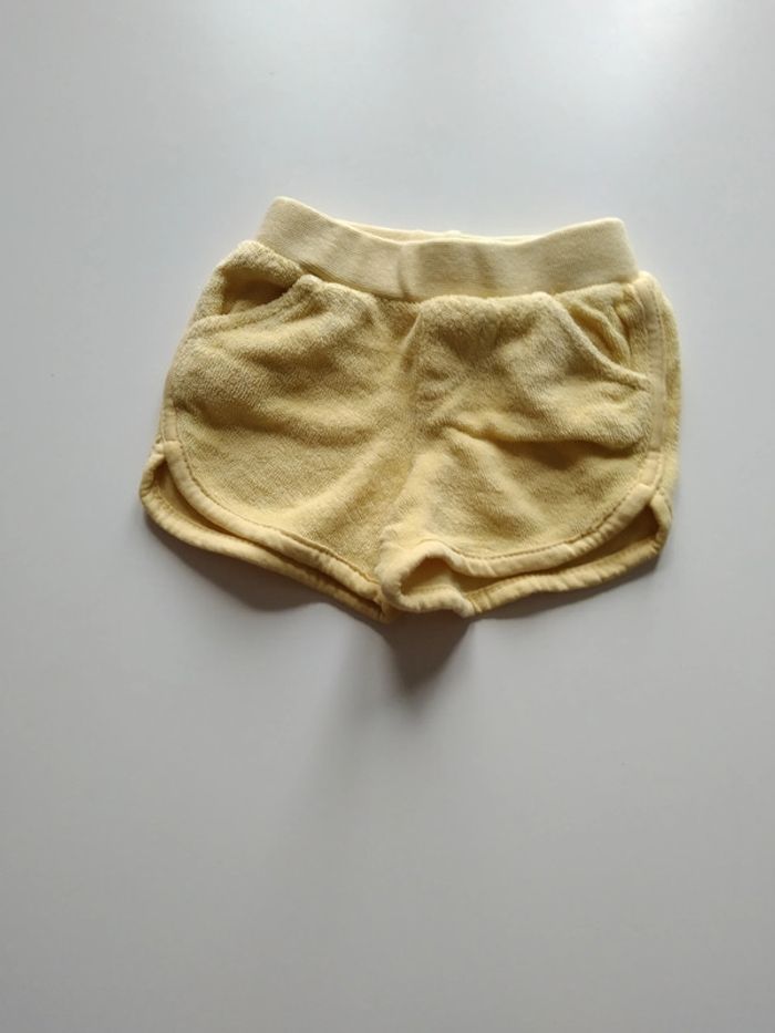 short coton éponge tao garcon 3 mois