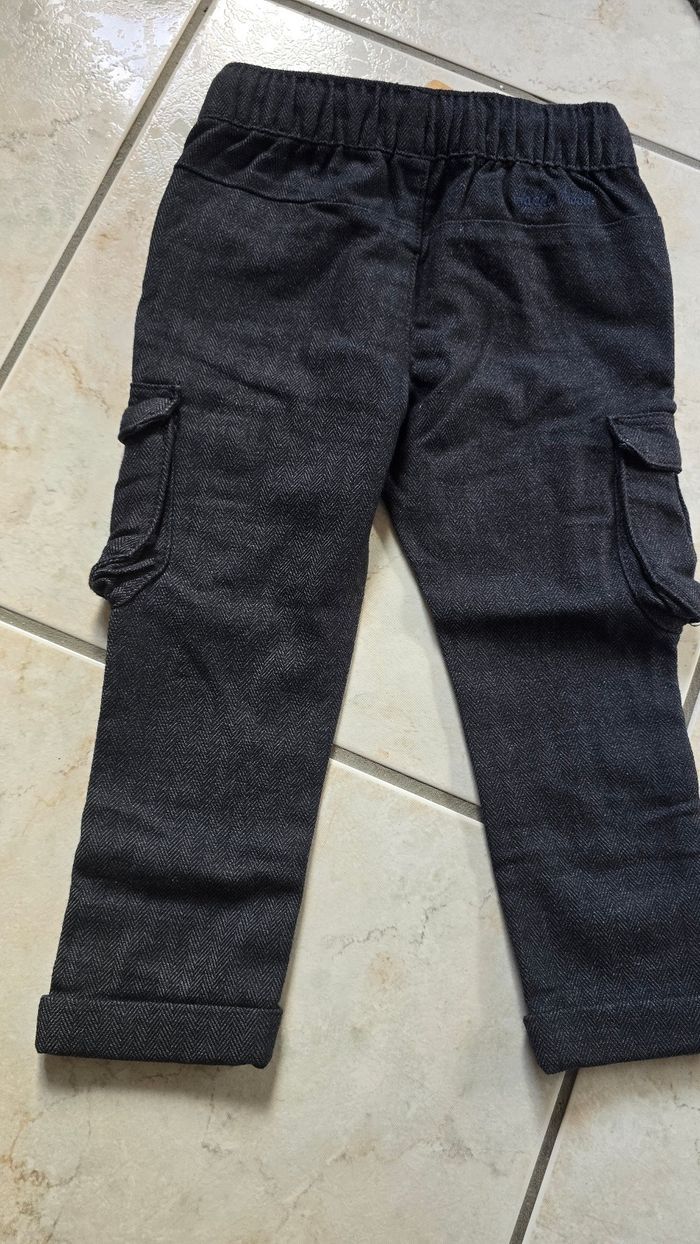 NEUF  (non porté) 🏷💙😍sublime  pantalon cargo 3 ans garçon 💙😍 - photo numéro 3