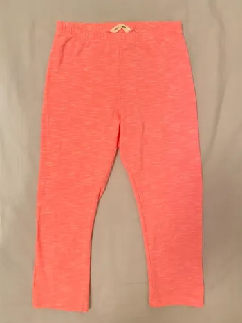 Legging 3/4 rose chiné