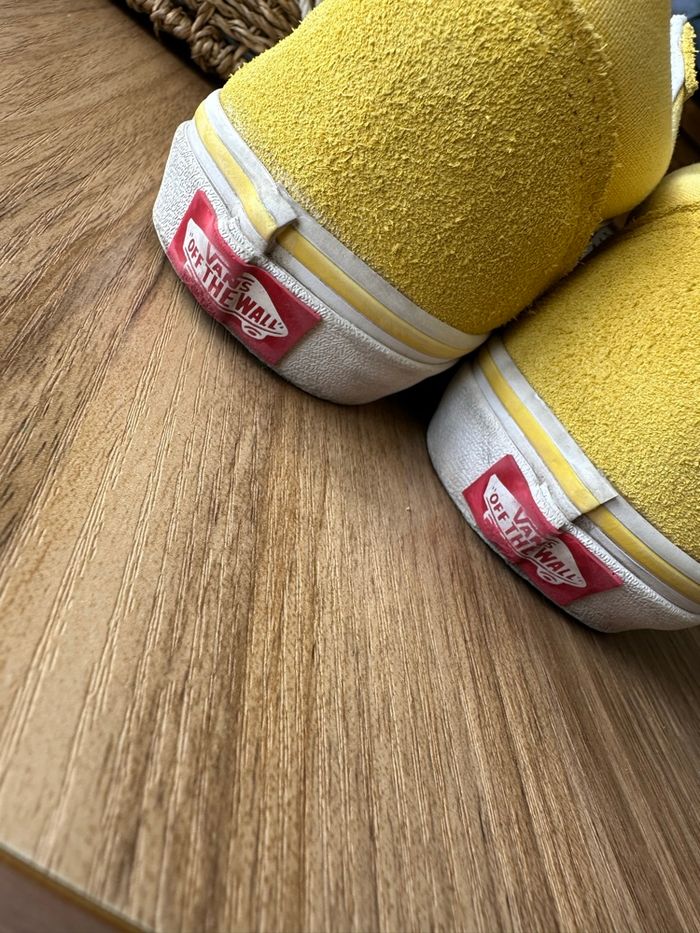 Vans old school jaune et blanche - photo numéro 5