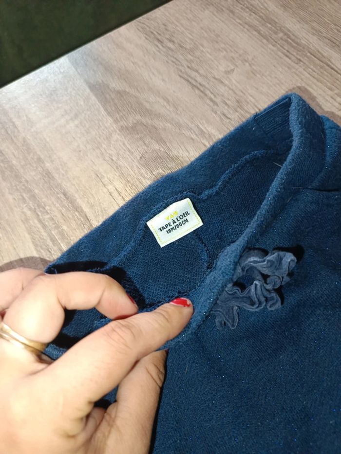 Bas de jogging tape a l'oeil 18 mois - photo numéro 2