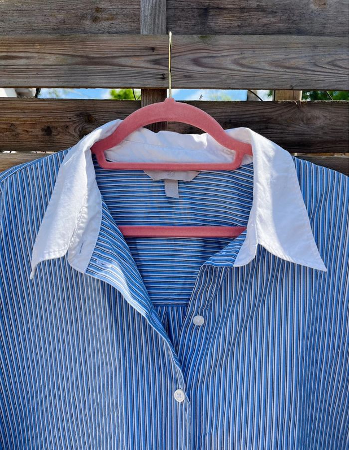 Chemise à rayures - Taille L - photo numéro 4