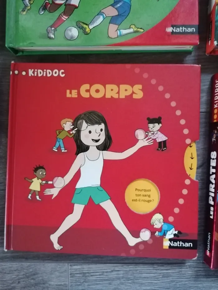 Lot de 7 livres kididoc - photo numéro 3