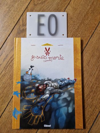 Bd je suis morte en eo avec ex libris
