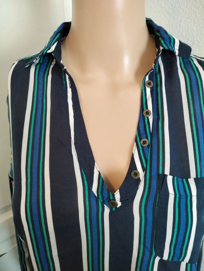 Blouse rayée Bonobo taille xs très bon état - photo numéro 5
