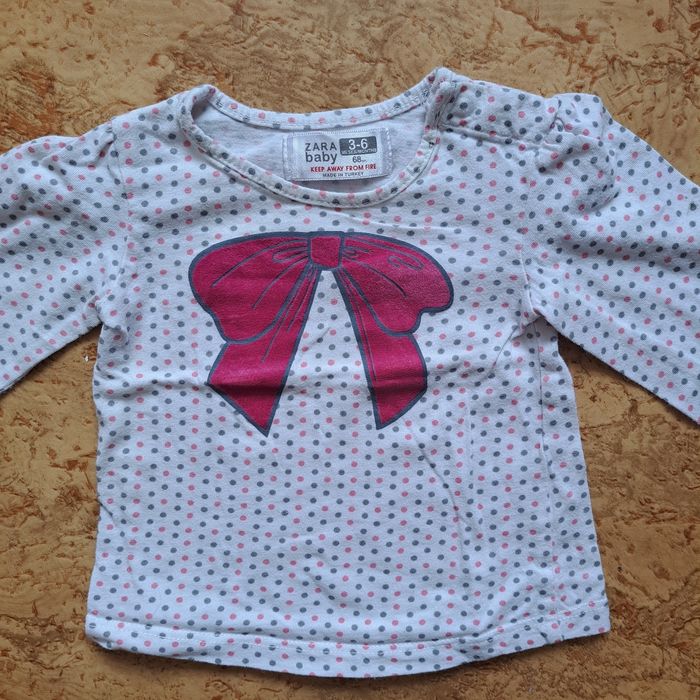 Tee-shirt zara 3/6 mois - photo numéro 4