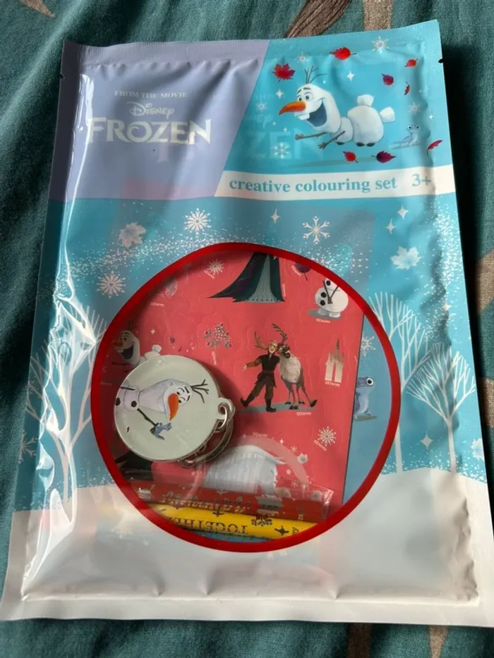 Kit de coloriage la reine des neiges