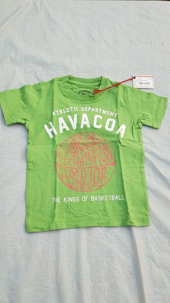 T-shirt manches courtes neuf taille 3/4 ans