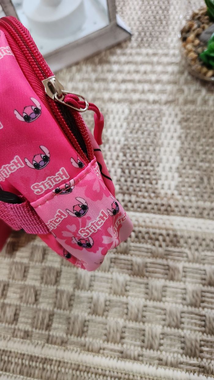 Sac Bandoulière Rose Stitch - photo numéro 6