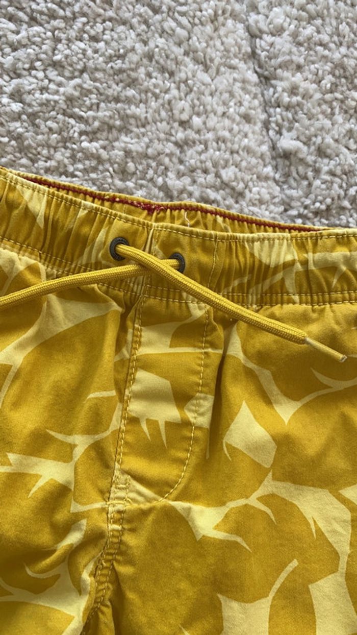 Bermuda garçon okaidi jaune - photo numéro 2