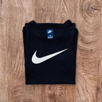 T.shirt sans manche/top/débardeur de sport noir Nike, femme, taille S