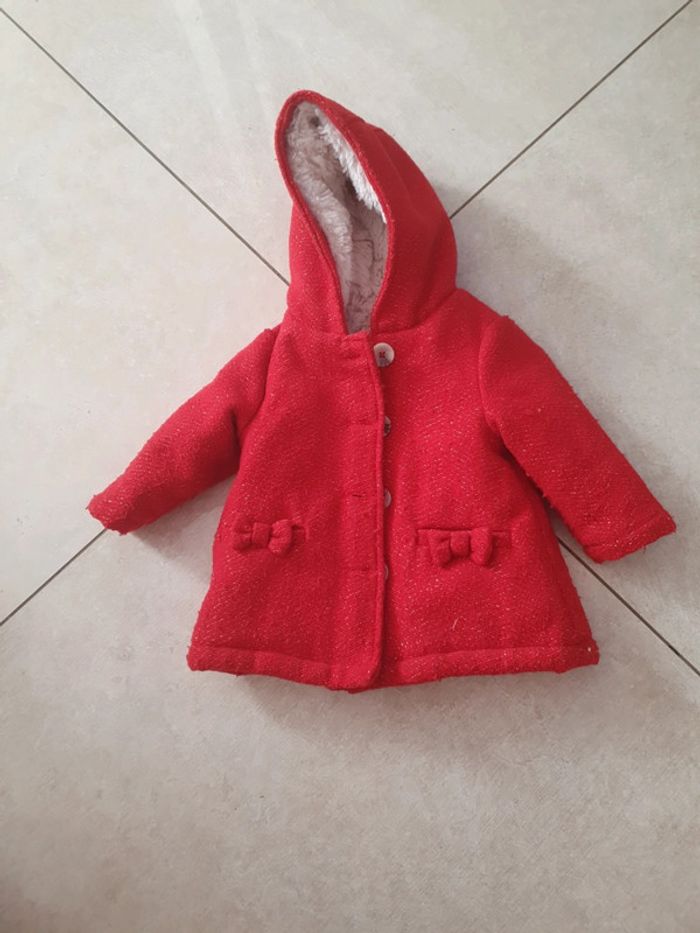 Veste d'hiver rouge - photo numéro 2