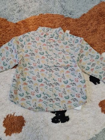 Chemise manches longues- 6mois