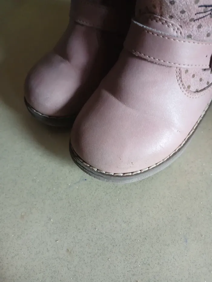 Bottines vieux rose - photo numéro 8