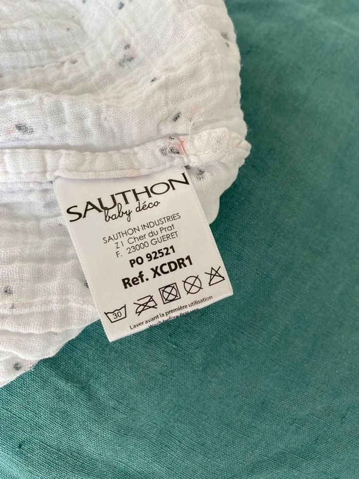 Lot de 2 draps housse Sauthon miss fleur de lune - photo numéro 16