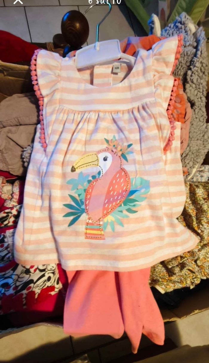 Gros lot vêtements 12mois fille - photo numéro 4