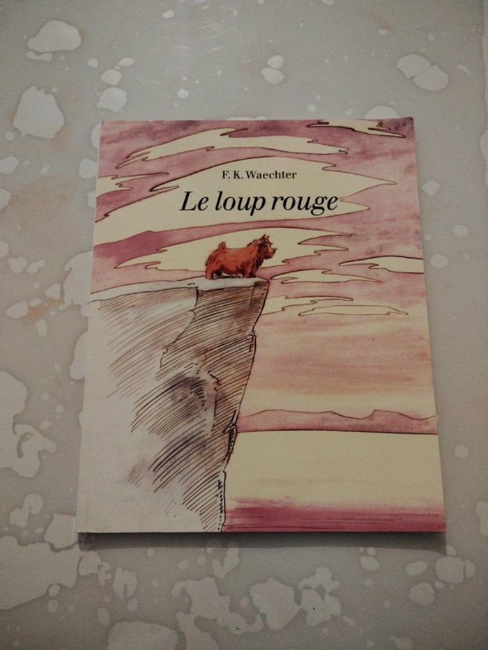Livre Le loup rouge 🐺