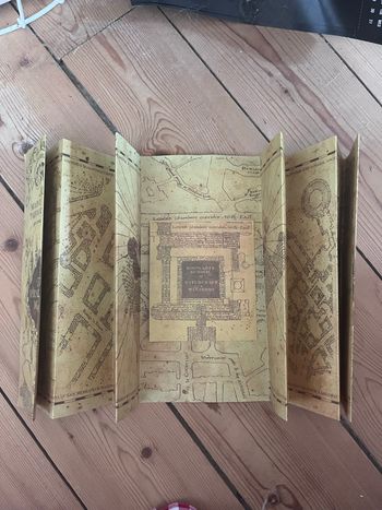 Mini carte du Maraudeur Harry Potter