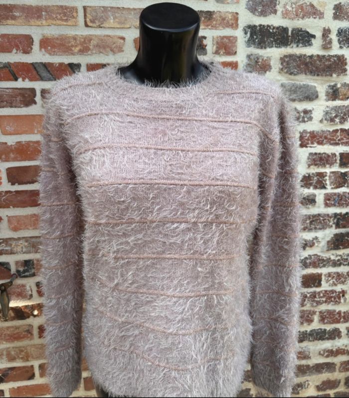 Pull soyeux rose T42-44 • Buisdaei - photo numéro 3