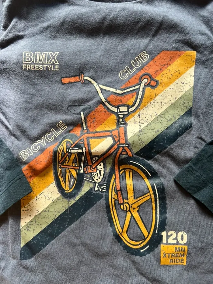 Tee shirt manches longues BMX Freestyle - photo numéro 2