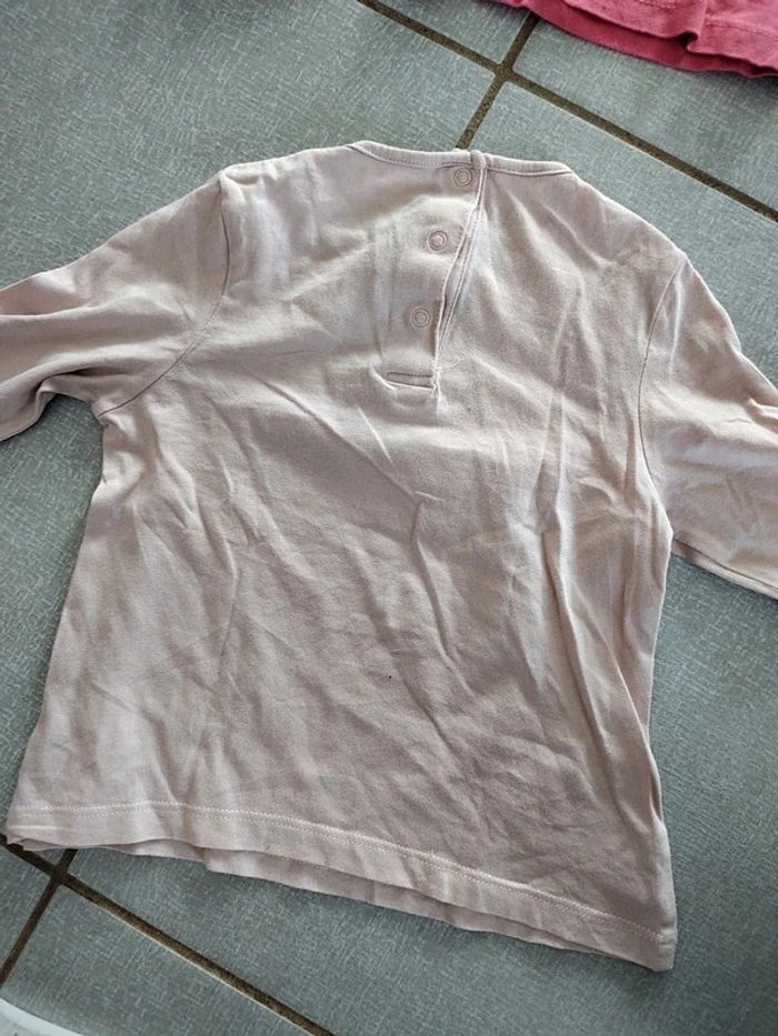 Lot de 3 t-shirts ML bébérêve T.36 M - photo numéro 5