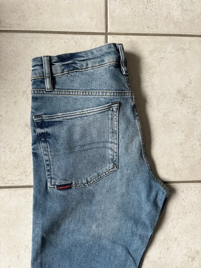 Jean superdry straight - photo numéro 4