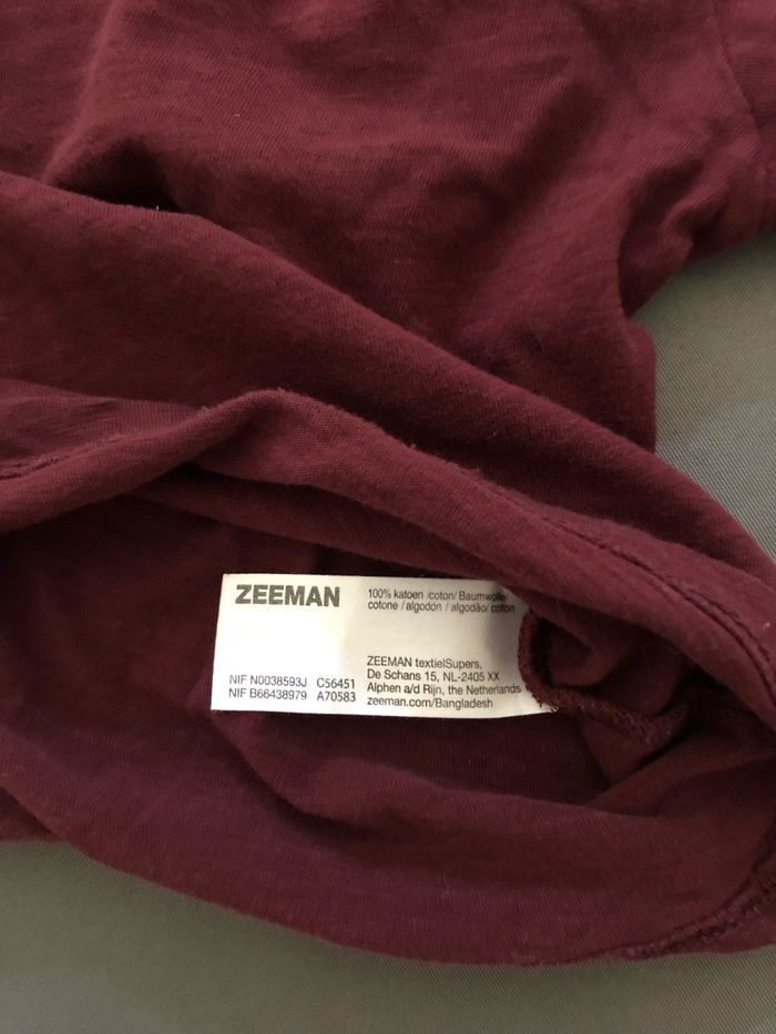 Vend t-shirt Zeeman taille 24/36 mois - photo numéro 2