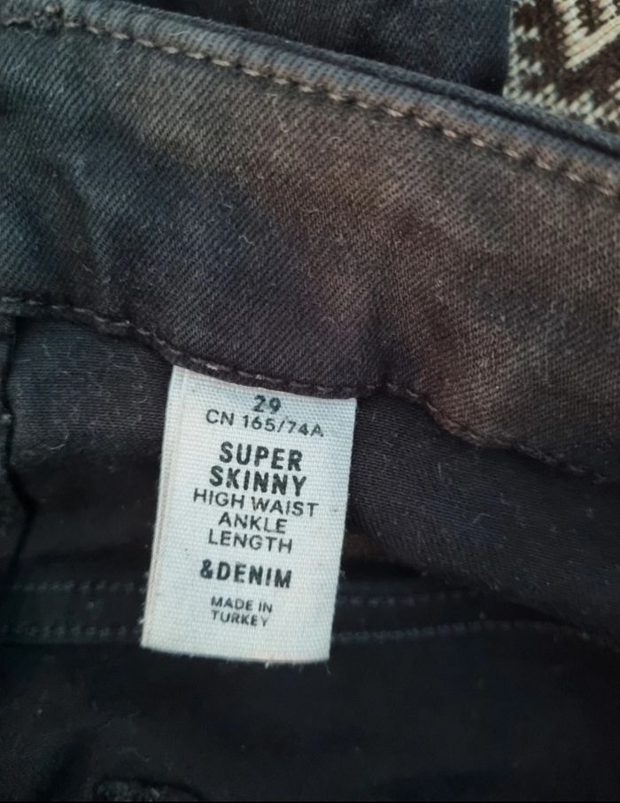 Jeans noir Super skinny taille 29 (38FR) - photo numéro 4